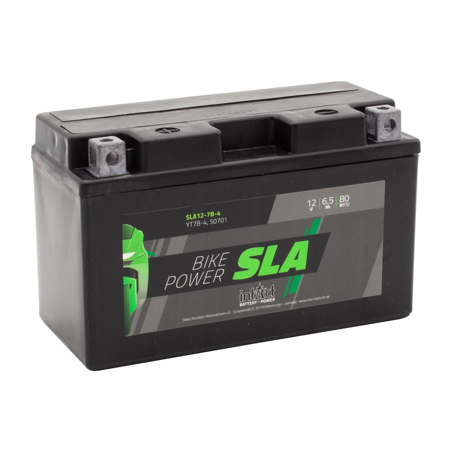 intAct YT7B-4 Sealed Activated SLA Motorcycle Bike-Power Battery