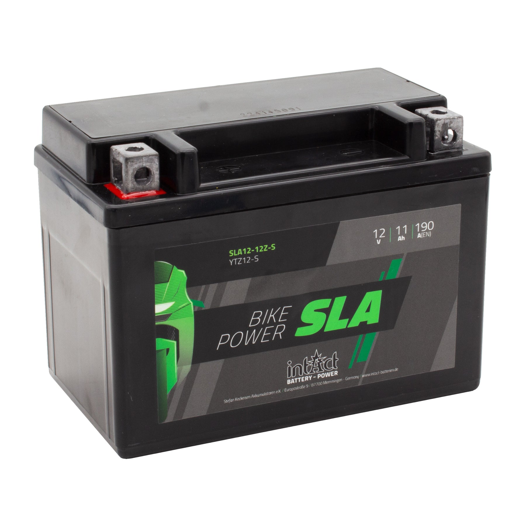 intAct YTZ12-S Sealed Activated SLA Motorcycle Bike-Power Battery