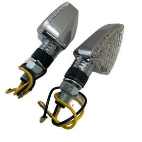 Indicators LED Chrome Short