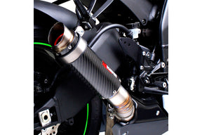 Kawasaki Ninja ZX-6R (2009–2012) Scorpion Exhaust RP-1 GP Slip-on - Carbon Fibre