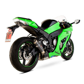 Kawasaki Ninja ZX-10R (2011–2015) Scorpion Exhaust RP-1 GP Slip-on - Carbon Fibre