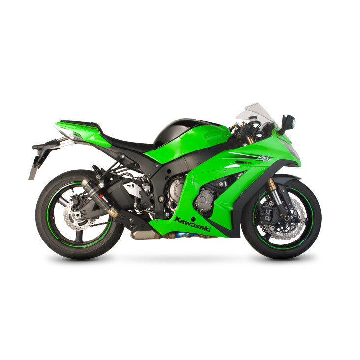 Kawasaki Ninja ZX-10R (2011–2015) Scorpion Exhaust RP-1 GP Slip-on - Carbon Fibre