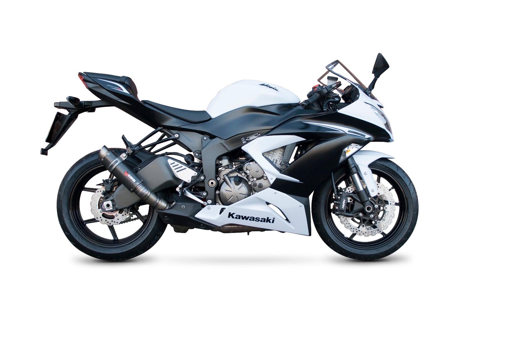 Kawasaki Ninja ZX-6R 636 (2013–2018) Scorpion Exhaust RP-1 GP Slip-on - Carbon Fibre