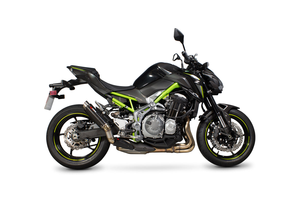 Kawasaki Z 900 A2 (2017–2019) Scorpion Exhaust RP-1 GP Slip-on - Carbon Fibre