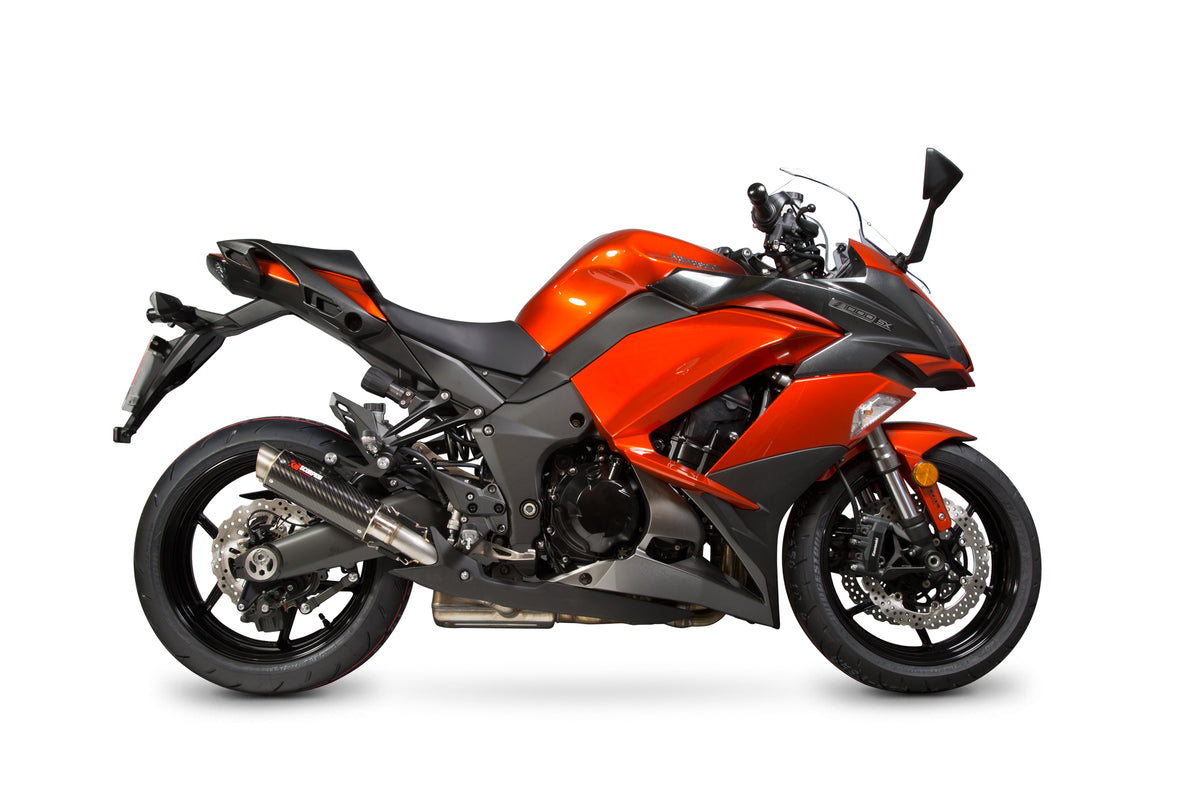 Kawasaki Z 1000 SX (2014–2016) Scorpion Exhaust RP-1 GP Slip-on Pair - Carbon Fibre