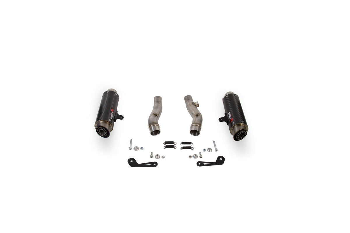Kawasaki Z 1000 SX (2017–2019) Scorpion Exhaust RP-1 GP Slip-on Pair - Carbon Fibre