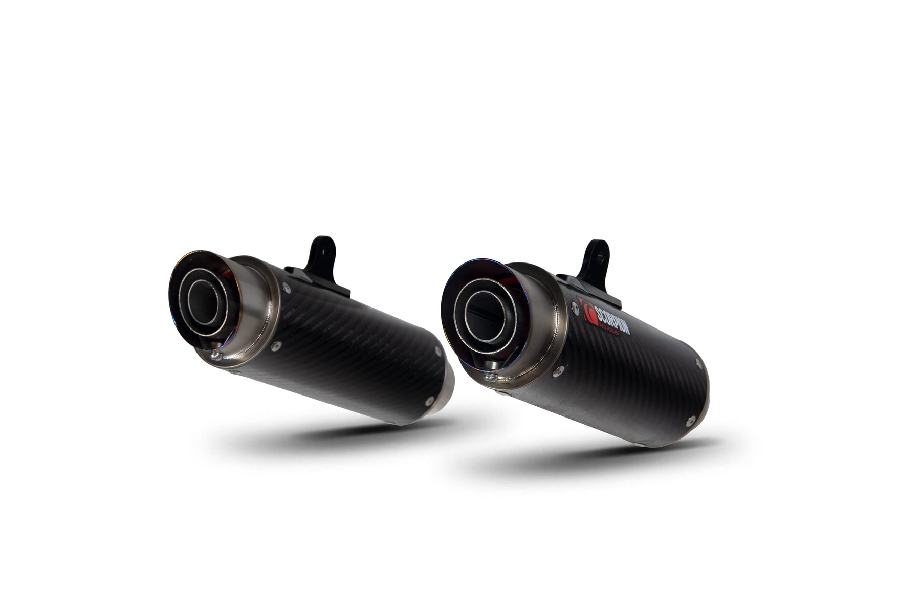 Kawasaki Z 1000 (2017–2020) Scorpion Exhaust RP-1 GP Slip-on Pair - Carbon Fibre