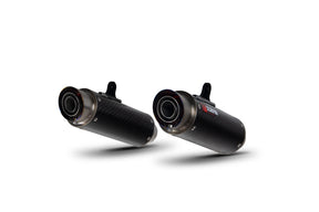 Kawasaki Z 1000 (2017–2020) Scorpion Exhaust RP-1 GP Slip-on Pair - Carbon Fibre