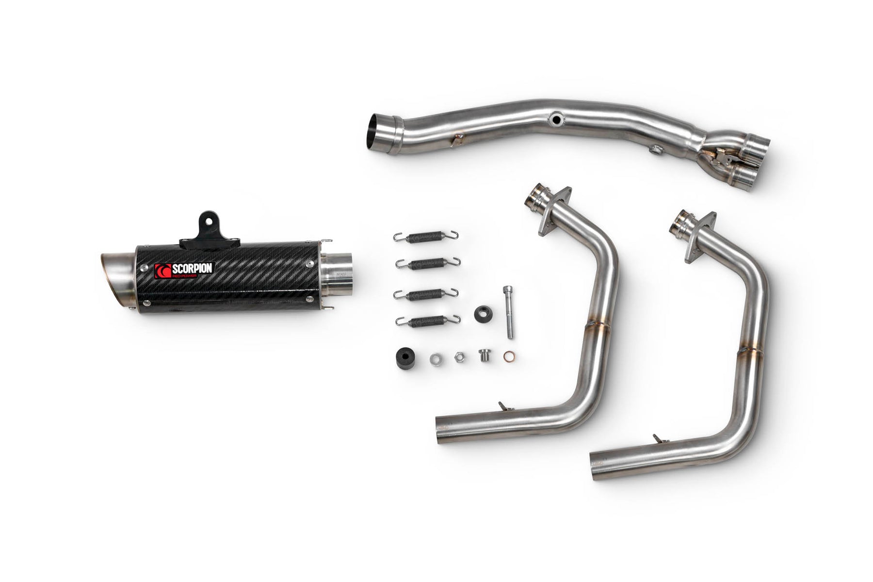 Kawasaki Ninja 400/250 (2018–2024) Scorpion Exhaust RP-1 GP Race System - Carbon Fibre