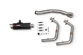 Kawasaki Ninja 400/250 (2018–2024) Scorpion Exhaust RP-1 GP Race System - Carbon Fibre