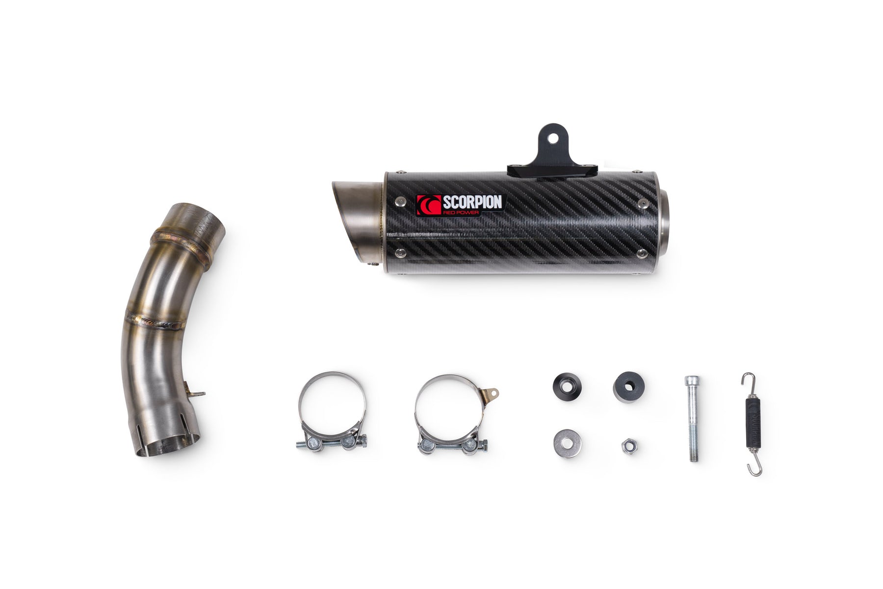 Kawasaki Ninja ZX-4RR (2023–2025) Scorpion Exhaust RP-1 GP Slip-on - Carbon Fibre