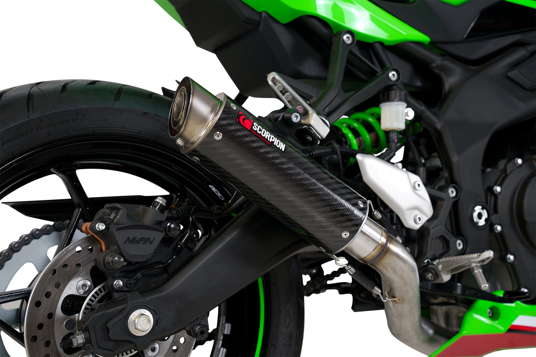 Kawasaki Ninja ZX-4RR (2023–2025) Scorpion Exhaust RP-1 GP Full System - Carbon Fibre