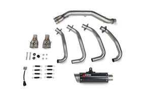 Kawasaki Ninja ZX-4RR (2023–2025) Scorpion Exhaust RP-1 GP Full System - Carbon Fibre