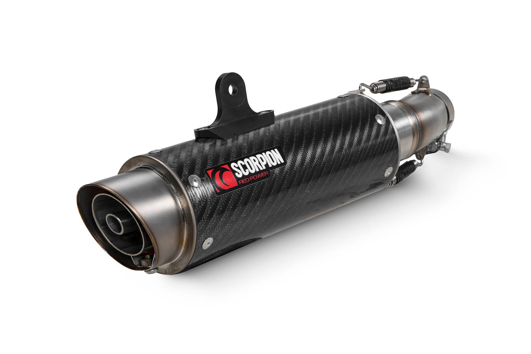 Kawasaki Ninja 500 Euro 5 (2024–2025) Scorpion Exhaust RP-1 GP Slip-on - Carbon Fibre