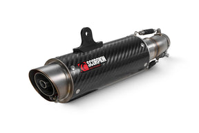 Kawasaki Ninja 500 Euro 5 (2024–2025) Scorpion Exhaust RP-1 GP Slip-on - Carbon Fibre