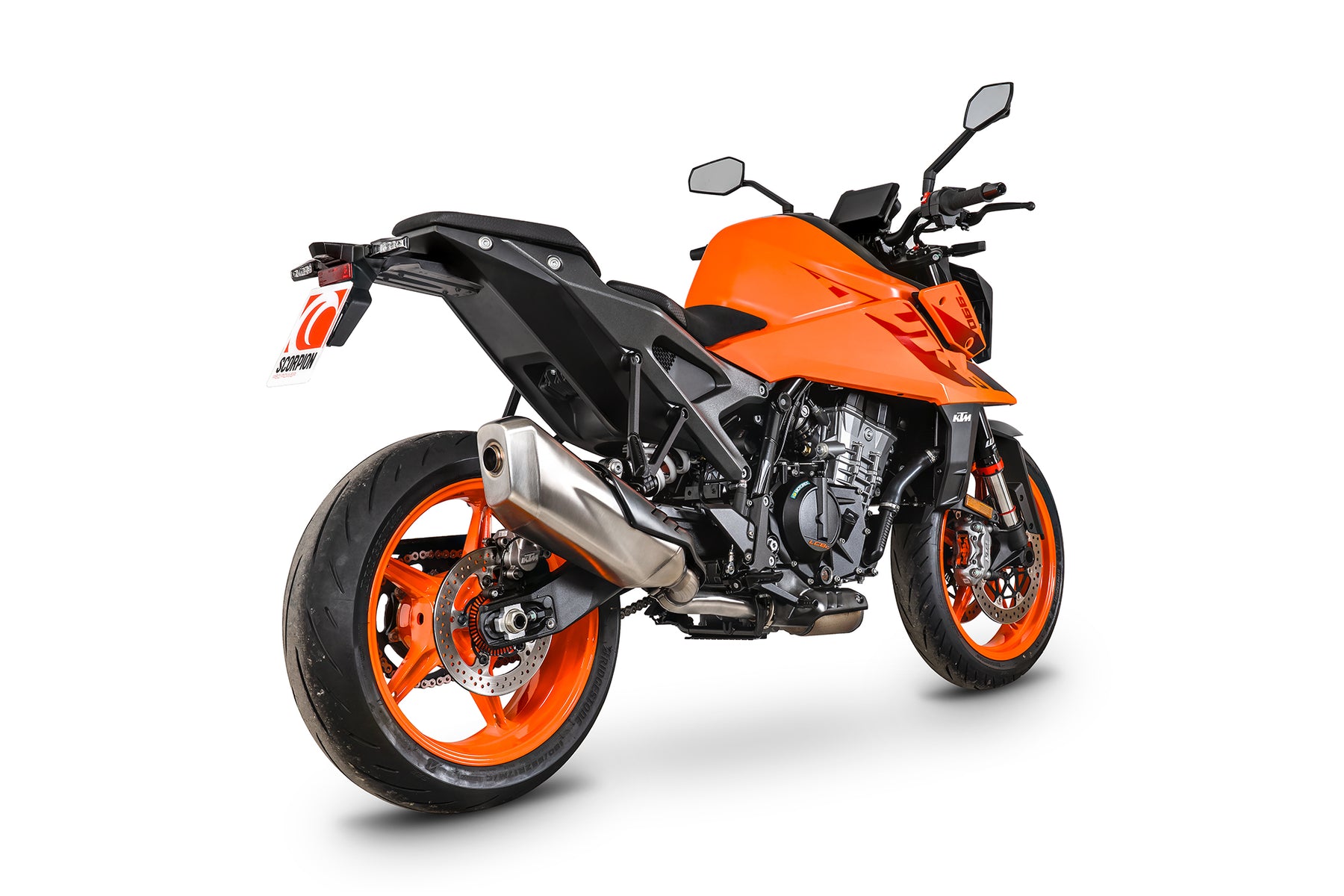 KTM Duke 990 (2024–2025) Scorpion Exhaust Centre Silencer Delete