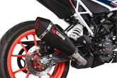 KTM 125 Duke, Euro 5 (2021-2023) SCORPION Exhaust Serket Taper Slip-on – Carbon Fibre