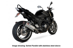 Kawasaki Z 1000 (2007–2009) Scorpion Exhaust Serket Parallel Slip-on Pair - Titanium