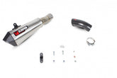 BMW S1000 R (2014–2016) Scorpion Exhaust Serket Taper Slip-on - Brushed Stainless