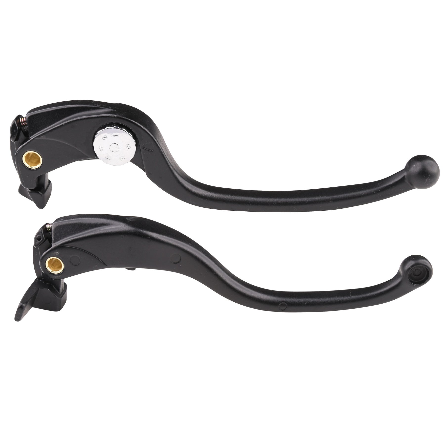 Bike It OEM Replacement Lever Set Matt Black Motorbike Lever Pair