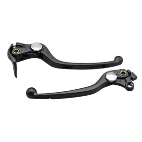 Bike It OEM Replacement Lever Set Matt Black Motorcycle Lever Kit