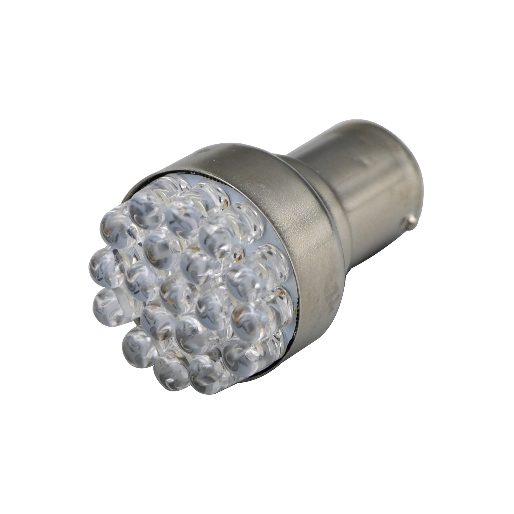 Bike It 12V Motorcycle LED Bulb BAY15D White