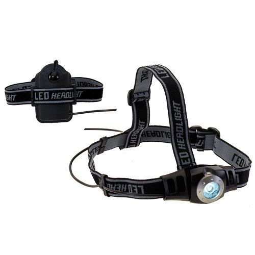 Bike It 3 Watt Motorcycle Headlamp With Batteries