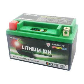 SkyRich Lithium Ion 12V 2Ah Battery HJTX7A-FP Replaces YTX7A-BS