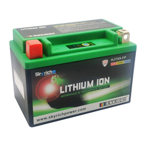 SkyRich Lithium Ion 12V 3Ah Battery HJTX9-FP Replaces YTX9-BS, YTR9-BS
