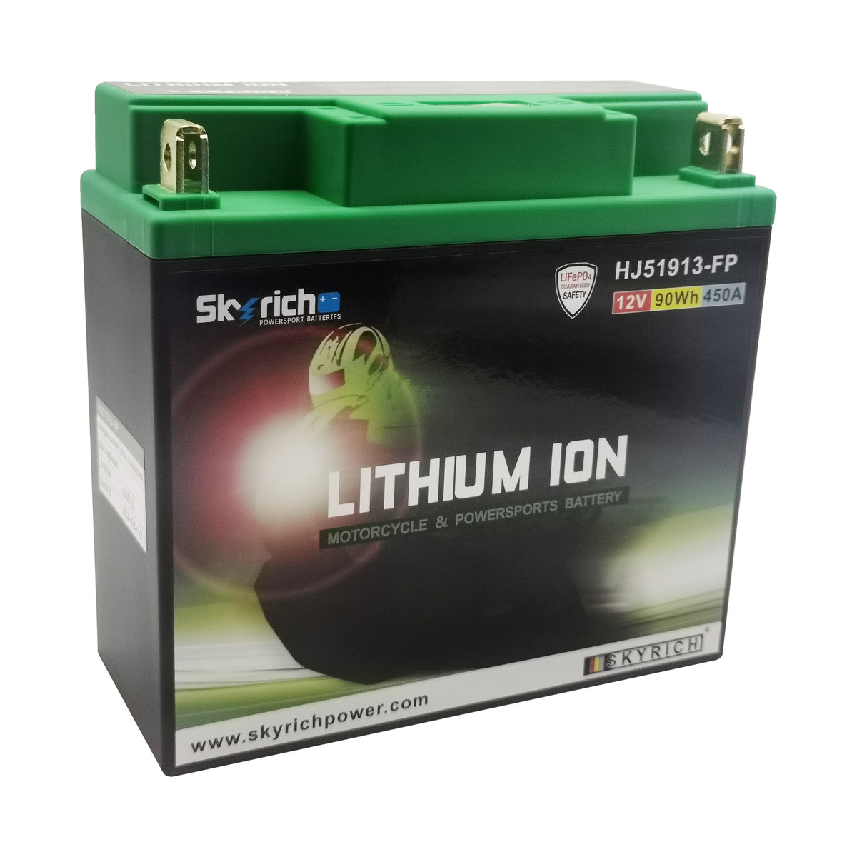 Skyrich Lithium 12V 7.5Ah Ion Battery HJ51913-FP Replaces YT19BL-BS
