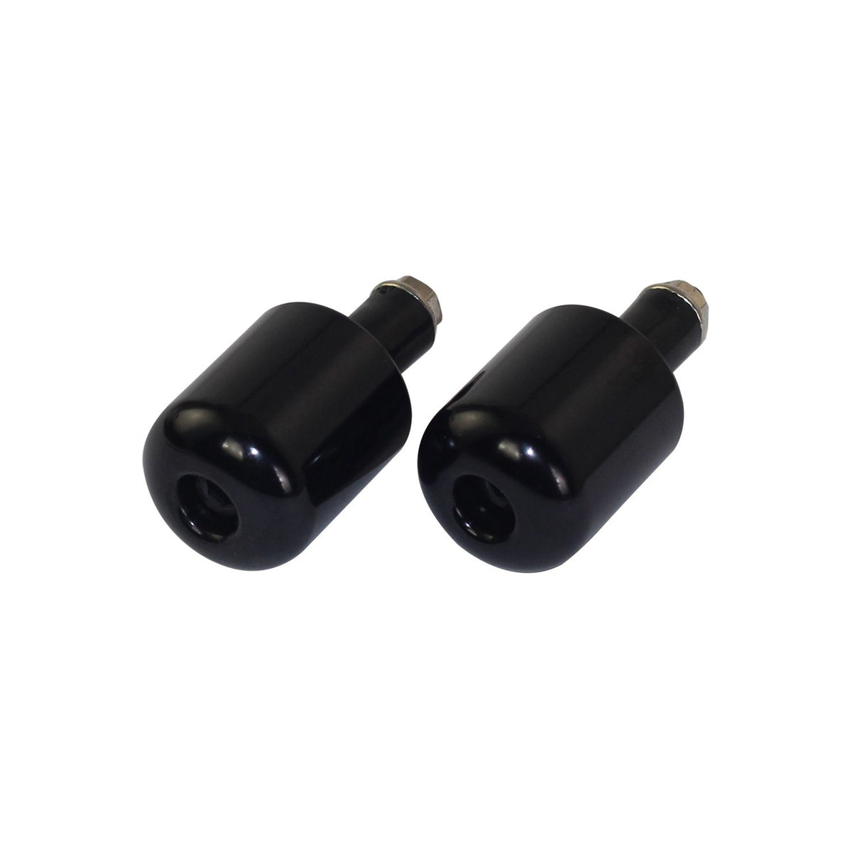 Bike It Universal Black Motorcycle Bar Ends 13mm Fitment