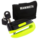 Mammoth Security Rogue Motorcycle Motorbike Scooter Disc Lock 10mm Yellow