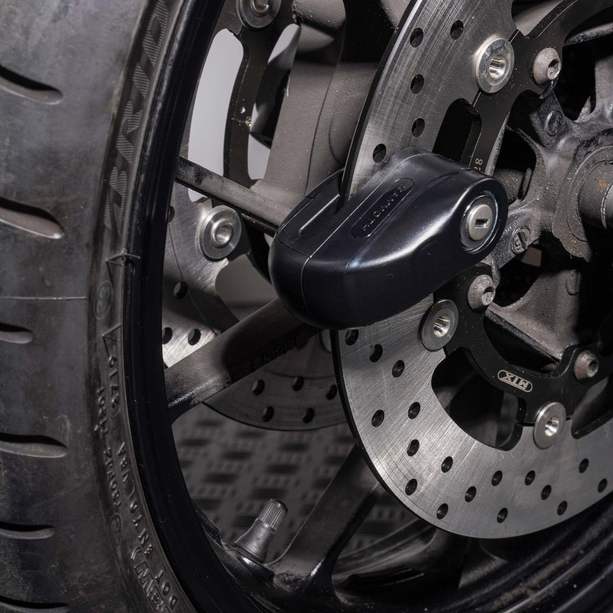 Mammoth Security Rogue Motorcycle Motorbike Scooter Disc Lock 6mm Black