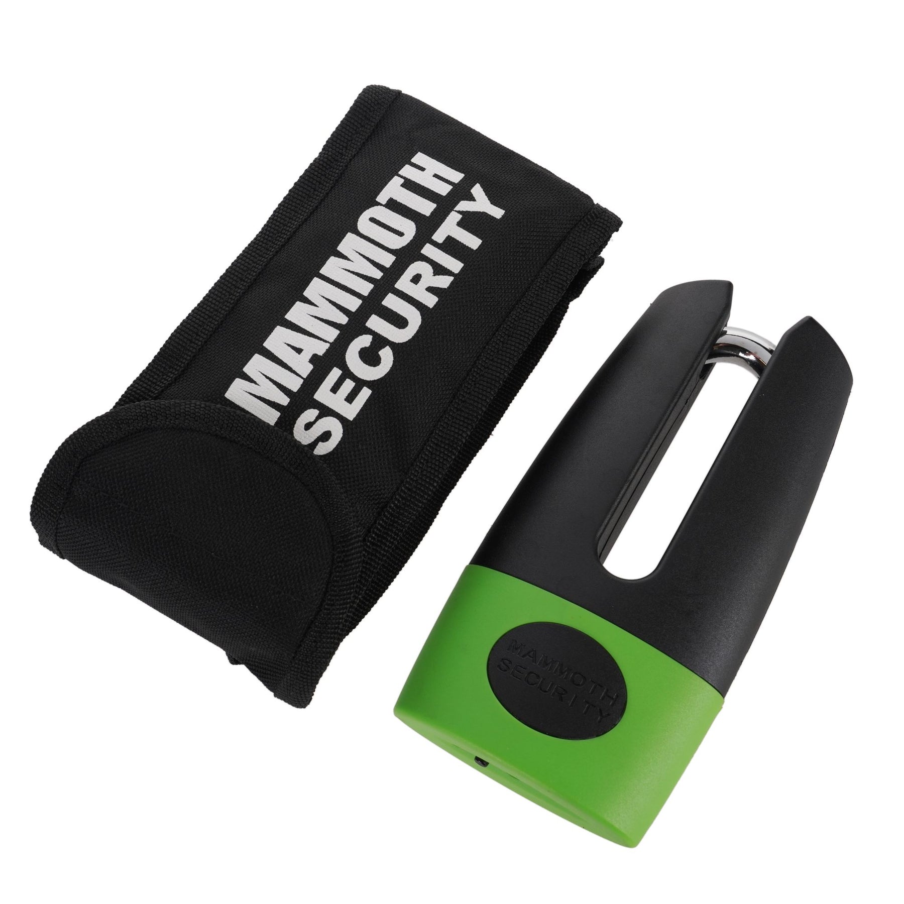 Mammoth Security Thatcham Shackle Motorcycle Scooter Disc Lock With 11mm Pin and Reminder Coil