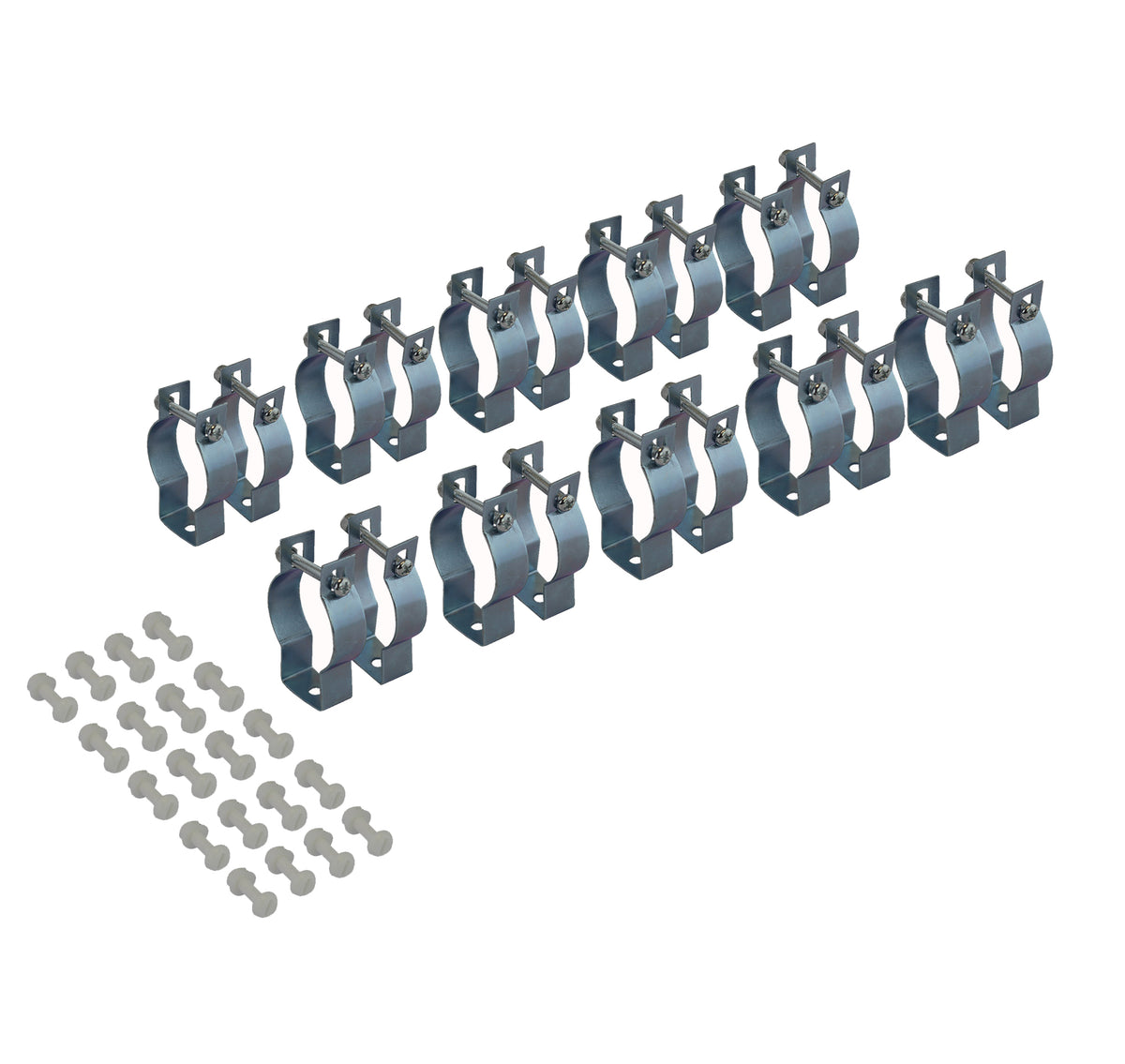 Bike It Brackets For Rigid Motorcycle L Plates Pack Of 10 Pairs - Beedspeed