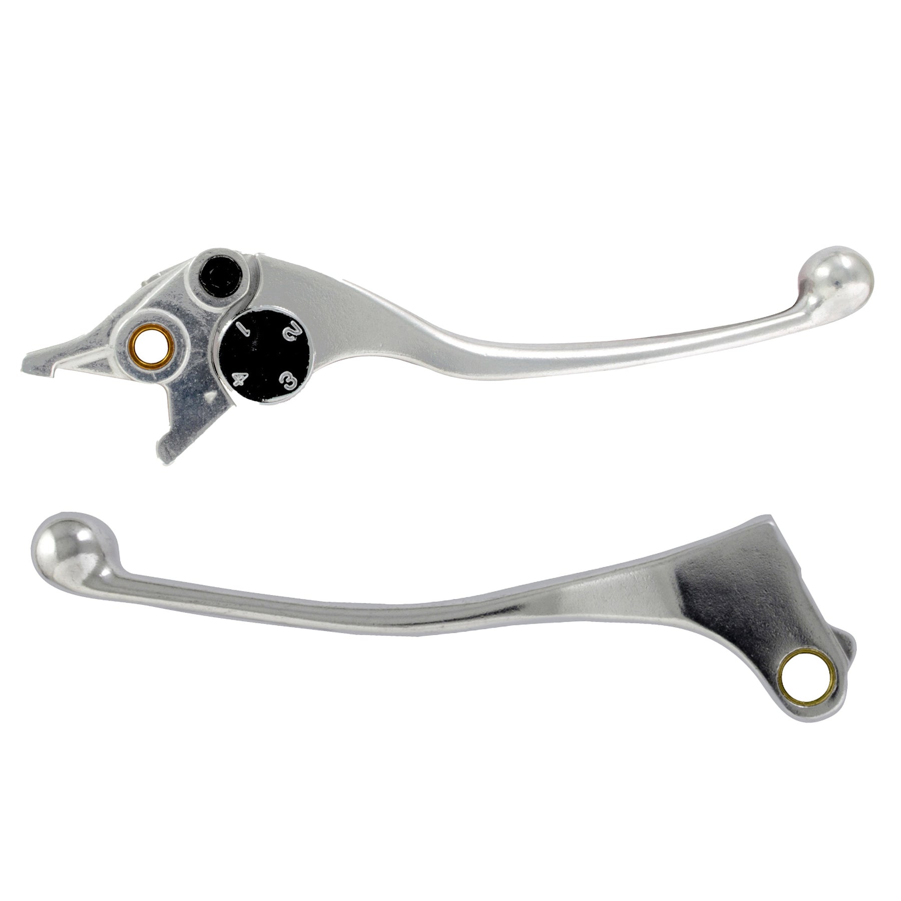 Bike It OEM Alloy Brake And Clutch Motorcycle Lever Set #H05