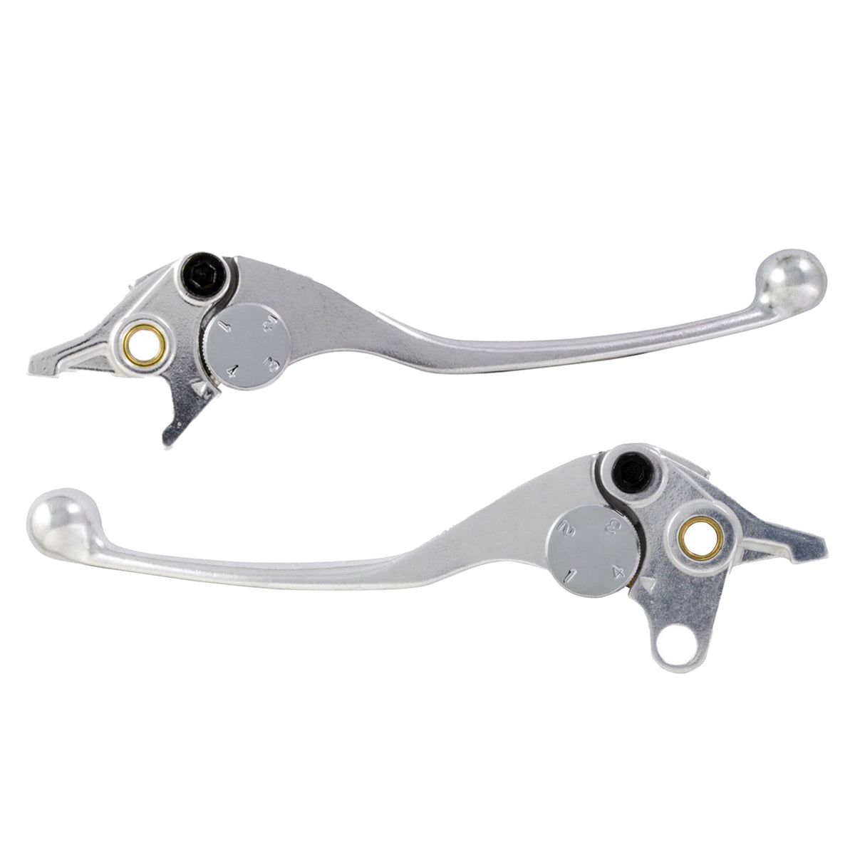 Bike It OEM Alloy Brake And Clutch Motorcycle Lever Set Road #K02