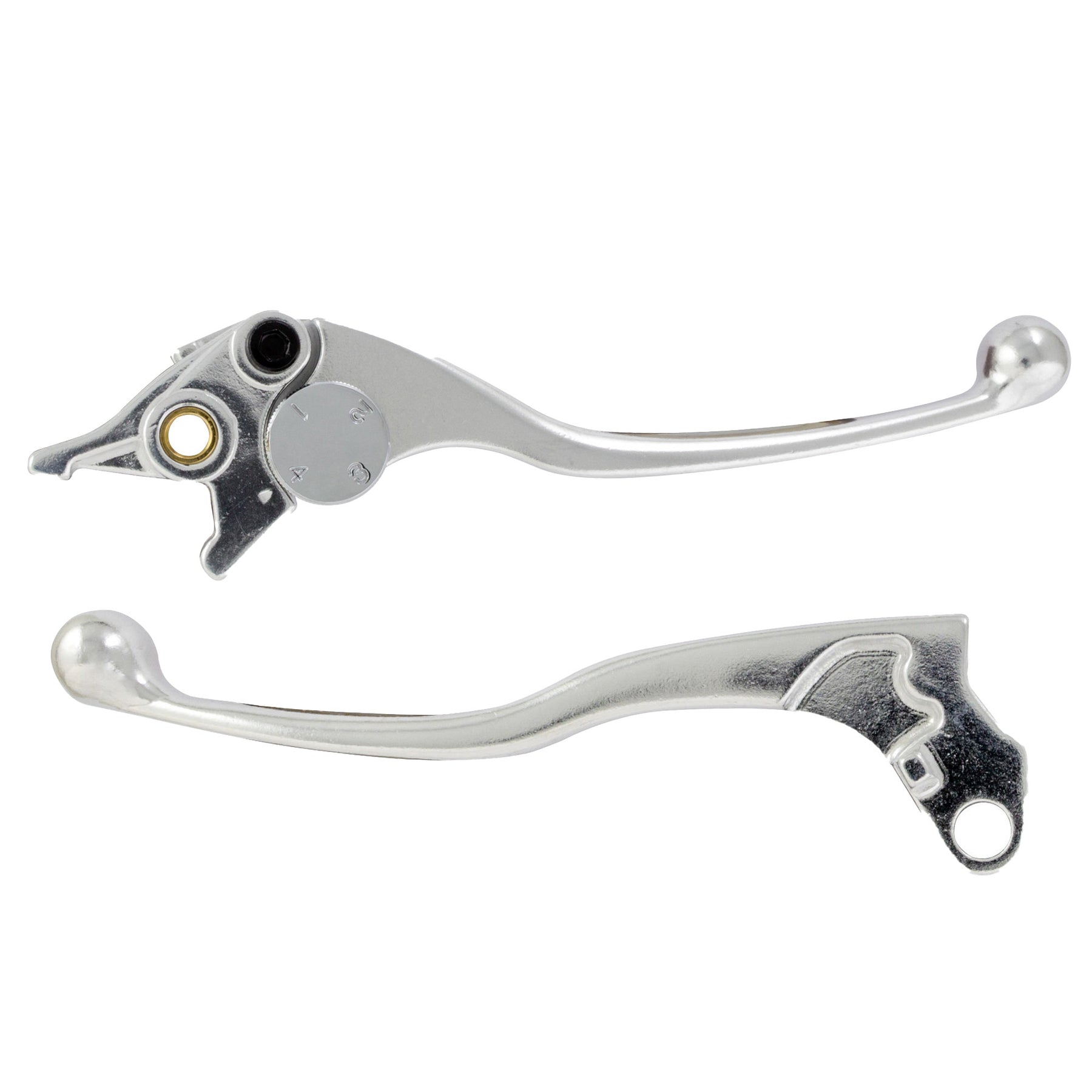 Bike It OEM Alloy Brake And Clutch Motorcycle Lever Set Road #K03