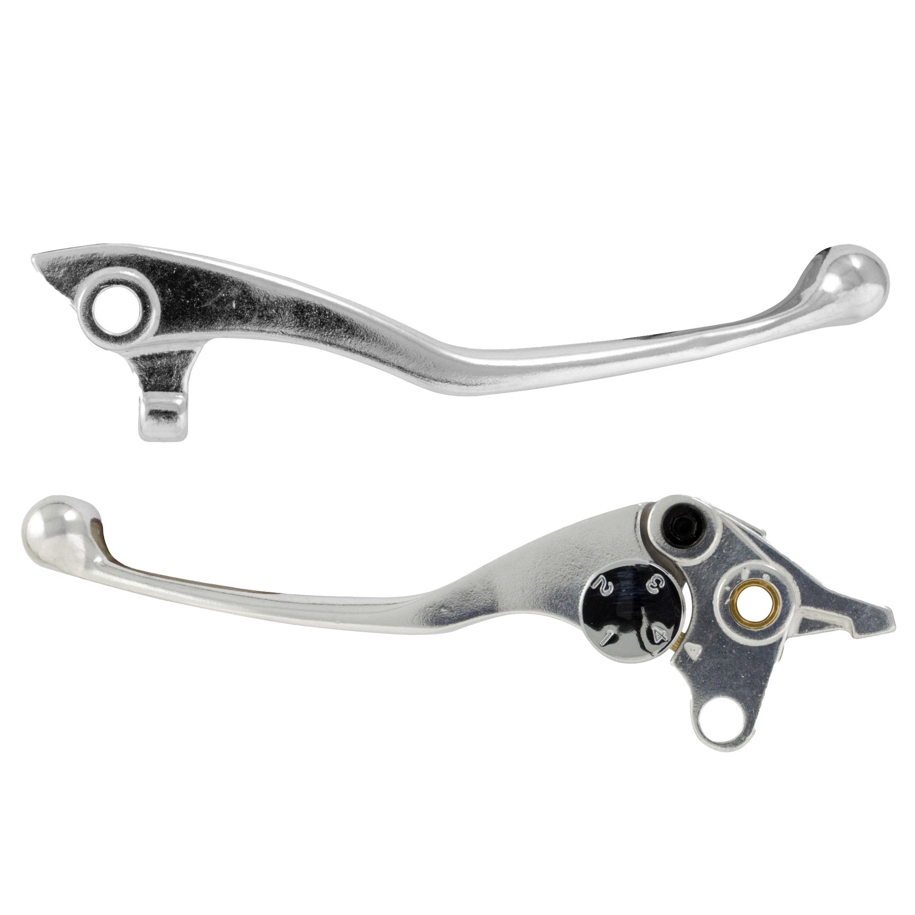 Bike It OEM Alloy Brake And Clutch Motorcycle Lever Set Road #Y01