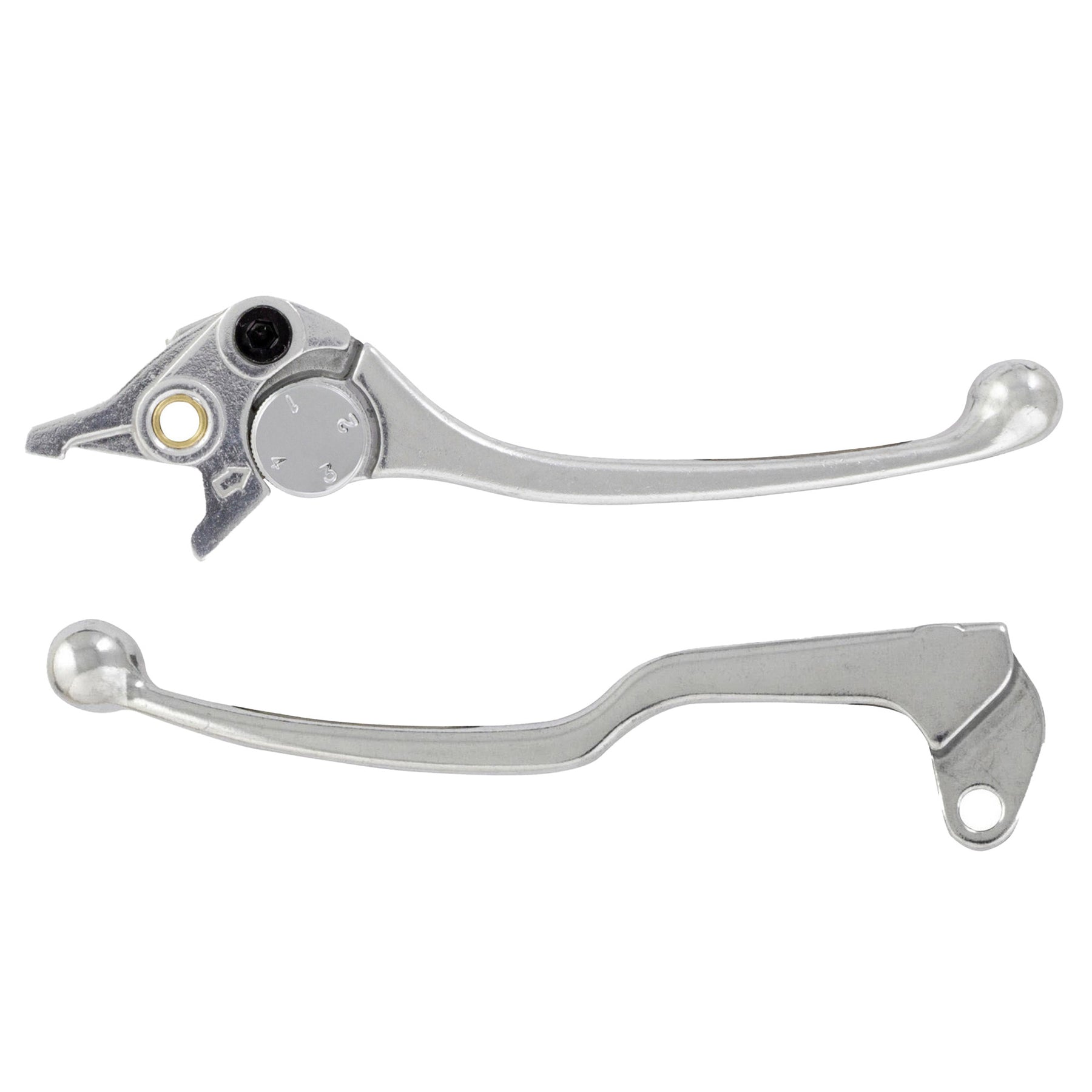 Bike It OEM Alloy Brake And Clutch Motorcycle Lever Set Road #Y09