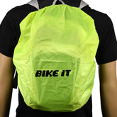 Bike It Waterproof Reflective Motorcycle Rucksack Cover