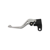 BikeTek Adjustable CNC Lever Short Clutch - Titanium / Black Adjuster - #C107S
