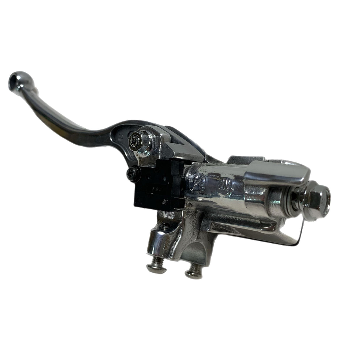 Lambretta - OutBoard Front Disc Master Cylinder, Nissin Polished - Unaltered
