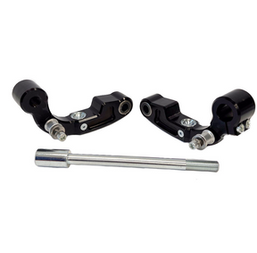 Lambretta S1-3 Li GP DL SX TV Casa Performance CNC 12MM Adjustable Fork Links  - Black