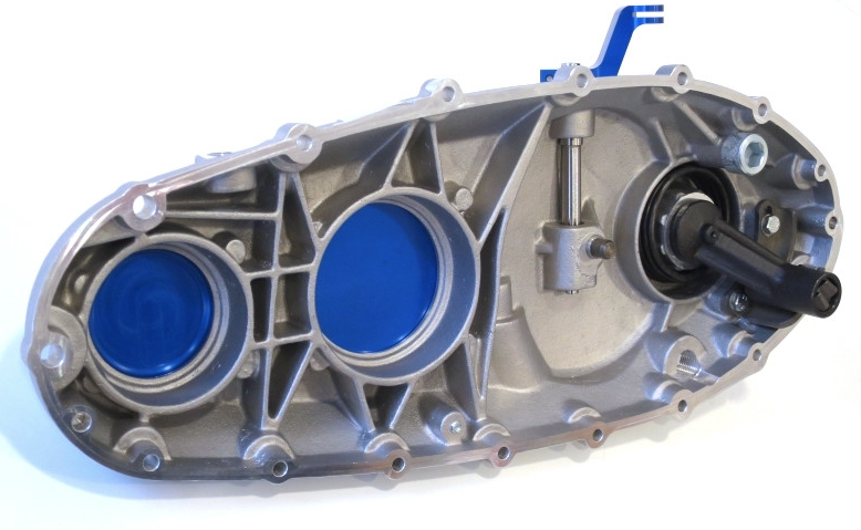Lambretta S1-3 Li GP DL SX TV Casa Performance CasaCover Sidecasing - Blue Anodised