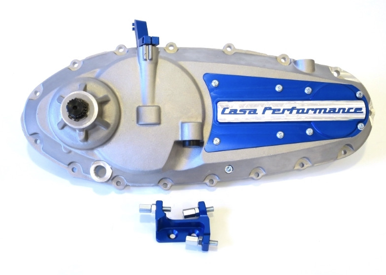 Lambretta S1-3 Li GP DL SX TV Casa Performance CasaCover Sidecasing - Blue Anodised