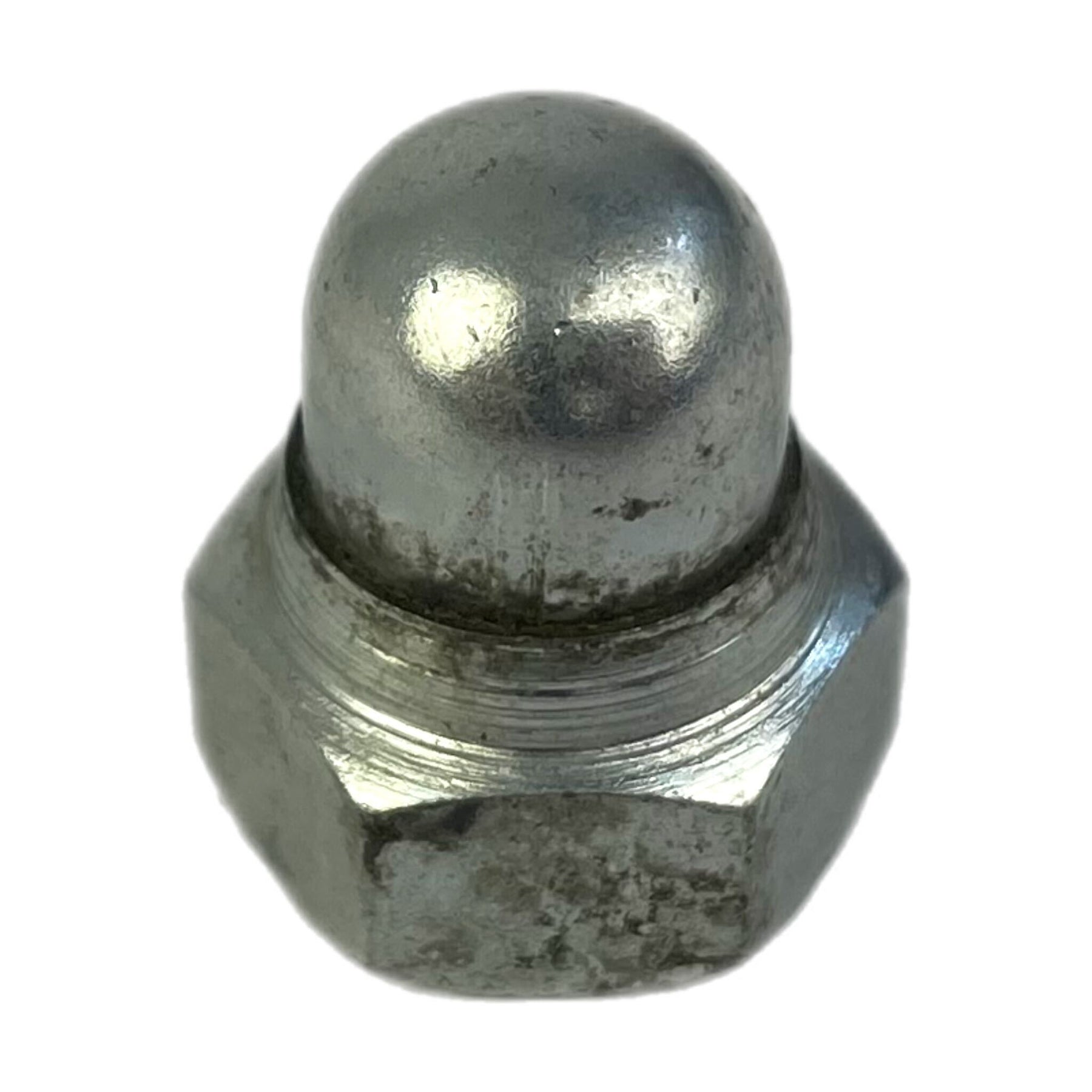 Lambretta Dome Nut in Stainless M12 x 1.25