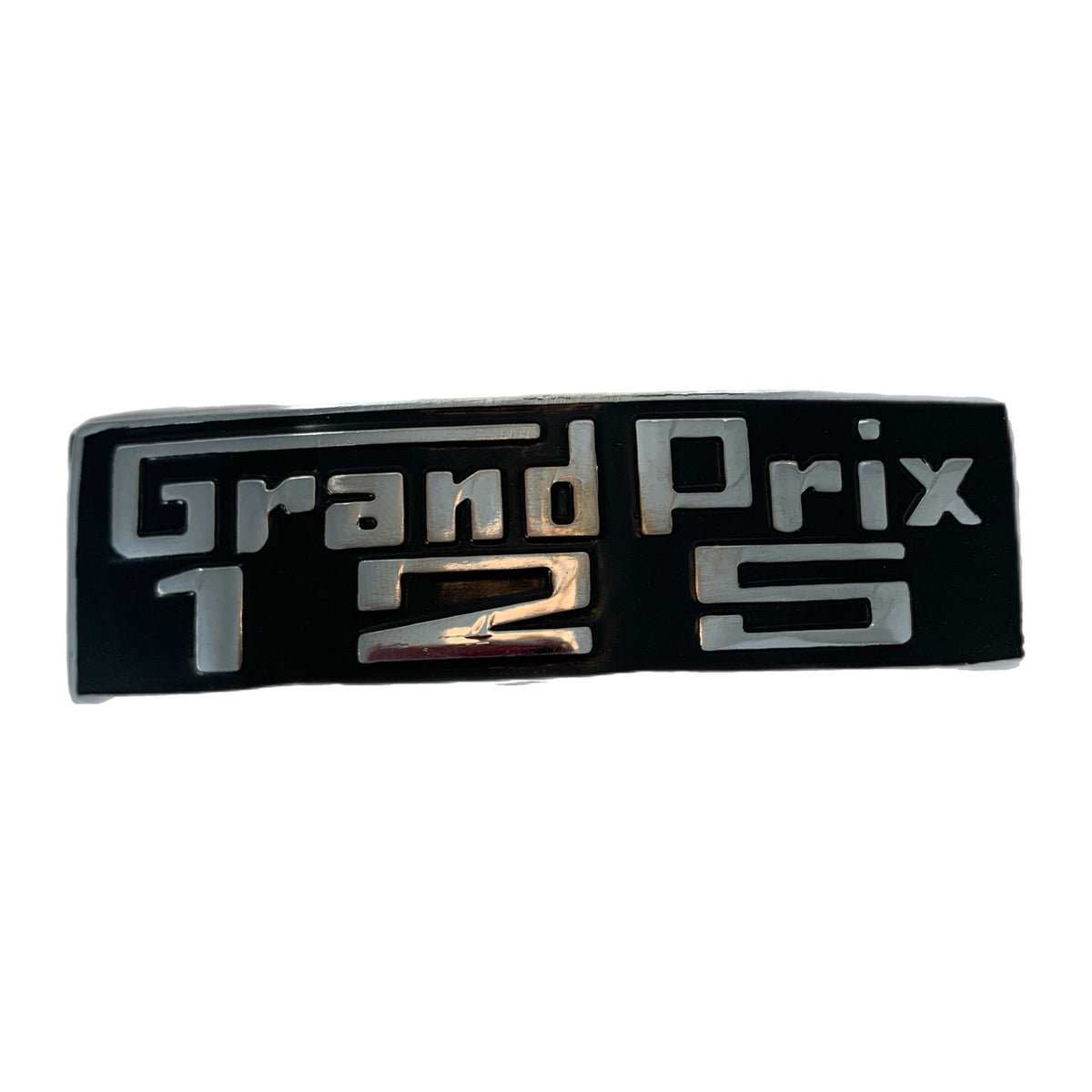 Lambretta GP 125 Legshield Badge Grand Prix Metal 125 - Bolt On