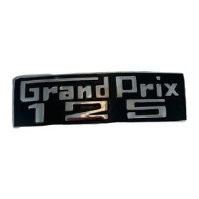 Lambretta GP 125 Legshield Badge Grand Prix Metal 125 - Bolt On