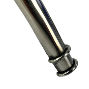 Lambretta LD Leg Shield Beading - Polished Stainless Steel